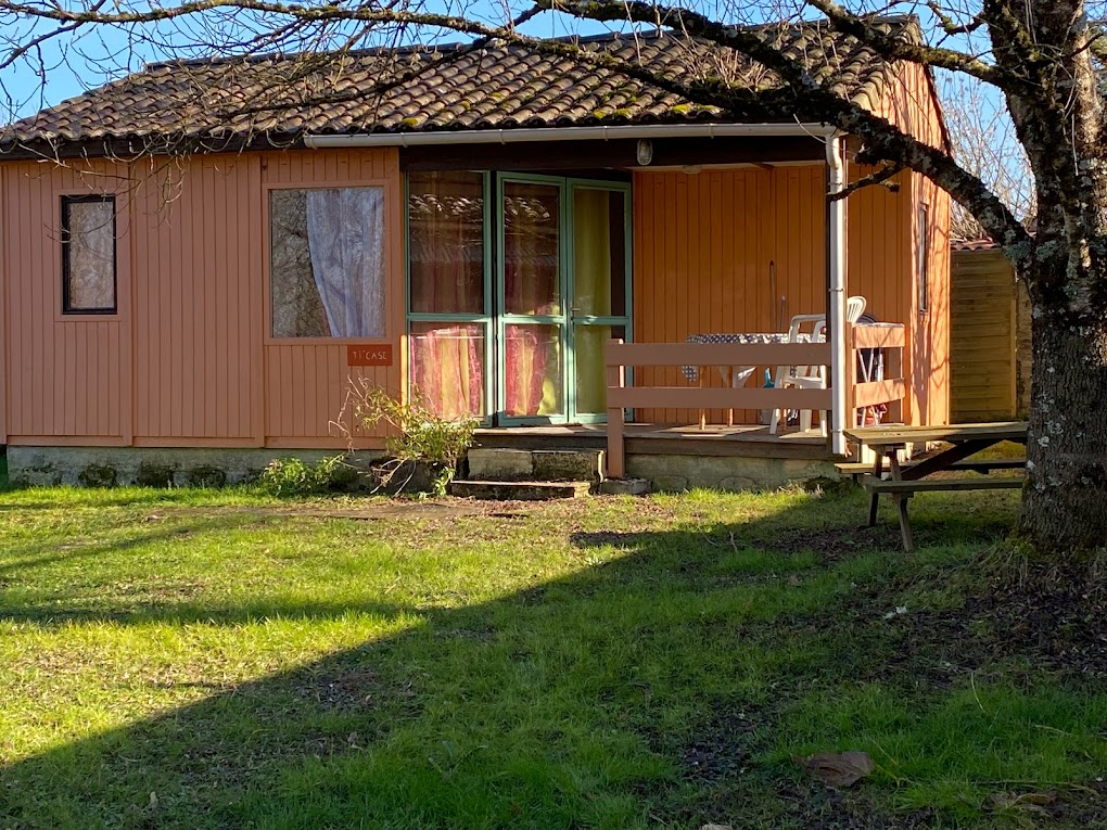 Chalet en location, vue extérieure