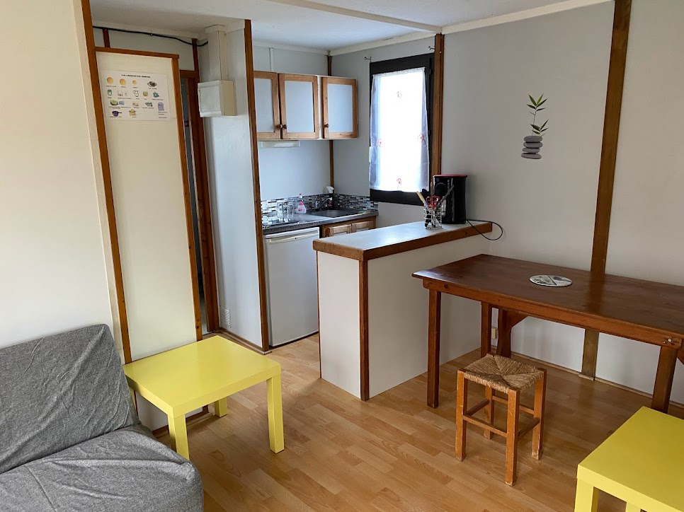 Chalet en location, vue extérieure
